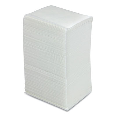 HOSPECO® Easy Task F310 Wiper, Quarterfold, 1-Ply, 10 x 13, White, Zipper Bag, 175/Bag, 6 Bags/Carton