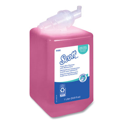 Scott® Pro Foam Skin Cleanser with Moisturizers Refill, Light Floral, 1,000 mL, 6/Carton