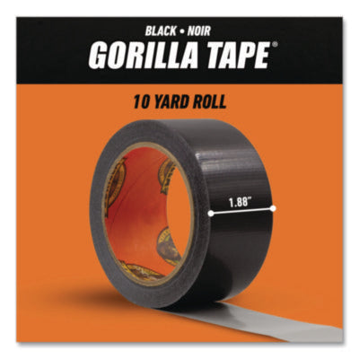 Gorilla® Gorilla Tape, 3" Core, 1.88" x 10 yds, Black