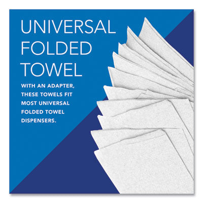 Scott® Pro Scottfold Towels, 1-Ply, 7.8 x 12.4, White, 175 Towels/Pack, 25 Packs/Carton