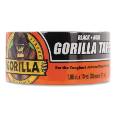 Gorilla® Gorilla Tape, 3" Core, 1.88" x 10 yds, Black